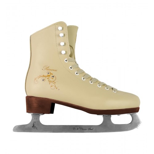 Коньки фигурные CK(Спортивная коллекция) Princess beige 42 NEW